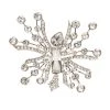 Oscar De La Renta Abstract Crystal Silver Tone Brooch For Women -Oscar de la Renta Sales Shop 16012793bfe3061c2528ec7aadaef2241488796679.7222