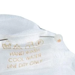 Oscar De La Renta White Linen Long Sleeve Dress 5 Yrs For Kids -Oscar de la Renta Sales Shop luxury kids oscar de la rentaslug used girls clothing p56236 0011