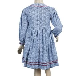 Oscar De La Renta Blue Floral Print Corduroy Long Sleeve Dress 5 Yrs For Kids 12 Oscar De La Renta Blue Floral Print Corduroy Long Sleeve Dress 5 Yrs For Kids -Oscar de la Renta Sales Shop luxury kids oscar de la rentaslug used girls clothing p57527 0003
