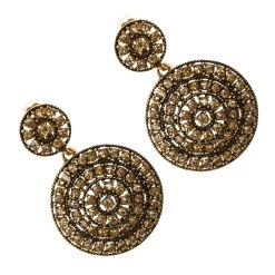 Oscar De La Renta Brown Crystal Clip Earrings For Women 10 Oscar De La Renta Brown Crystal Clip Earrings For Women -Oscar de la Renta Sales Shop luxury women oscar de la rentaslug new accessories p102563 003