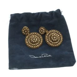 Oscar De La Renta Brown Crystal Clip Earrings For Women 13 Oscar De La Renta Brown Crystal Clip Earrings For Women -Oscar de la Renta Sales Shop luxury women oscar de la rentaslug new accessories p102563 006
