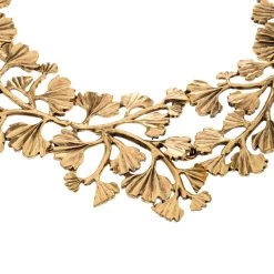 Oscar De La Renta Fern Gold Tone Collar Statement Necklace For Women -Oscar de la Renta Sales Shop luxury women oscar de la rentaslug new accessories p206251 007