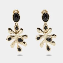 Oscar de la Renta Sales Shop 39 Oscar De La Renta Resin Gold Tone Earrings For Women