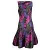 Oscar De La Renta Floral Printed Paneled Sleeveless Flared Dress S For Women -Oscar de la Renta Sales Shop luxury women oscar de la rentaslug new clothes p107688 001