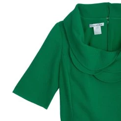 Oscar De La Renta Tulip-neck Sheath Dress M For Women -Oscar de la Renta Sales Shop luxury women oscar de la rentaslug new clothes p13766 0008