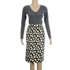 Oscar De La Renta Monochrome Skirt M For Women 13 Oscar De La Renta Monochrome Skirt M For Women -Oscar de la Renta Sales Shop luxury women oscar de la rentaslug new clothes p14577 002