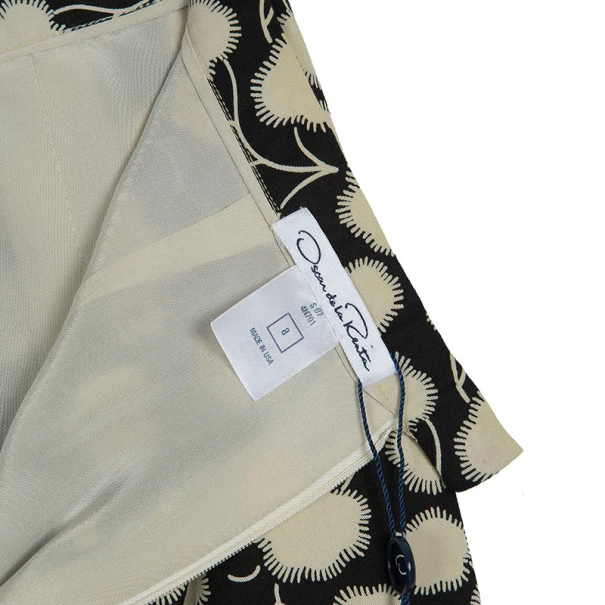 Oscar De La Renta Monochrome Skirt M For Women 12 Oscar De La Renta Monochrome Skirt M For Women - Image 10