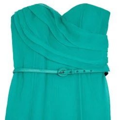 Oscar De La Renta Sweetheart Bodice Ruffled Hem Long Gown L For Women -Oscar de la Renta Sales Shop luxury women oscar de la rentaslug new clothes p21717 004