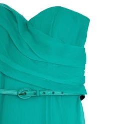 Oscar De La Renta Sweetheart Bodice Ruffled Hem Long Gown L For Women -Oscar de la Renta Sales Shop luxury women oscar de la rentaslug new clothes p21717 005