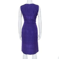 Oscar De La Renta Purple Textured Sheath Dress M For Women 10 Oscar De La Renta Purple Textured Sheath Dress M For Women -Oscar de la Renta Sales Shop luxury women oscar de la rentaslug new clothes p354246 006