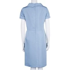 Oscar De La Renta Blue Short Sleeve Dress M For Women 12 Oscar De La Renta Blue Short Sleeve Dress M For Women -Oscar de la Renta Sales Shop luxury women oscar de la rentaslug new clothes p45503 003