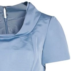 Oscar De La Renta Blue Short Sleeve Dress M For Women 13 Oscar De La Renta Blue Short Sleeve Dress M For Women -Oscar de la Renta Sales Shop luxury women oscar de la rentaslug new clothes p45503 004