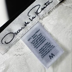 Oscar De La Renta Monochrome Lace Nightwear Wrap Dress M For Women -Oscar de la Renta Sales Shop luxury women oscar de la rentaslug new clothes p542370 007