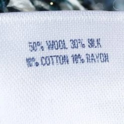 Oscar De La Renta Green Lurex Hand Knit Button Front Blazer XL For Women -Oscar de la Renta Sales Shop luxury women oscar de la rentaslug new clothes p610240 002