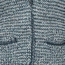 Oscar De La Renta Green Lurex Hand Knit Button Front Blazer XL For Women -Oscar de la Renta Sales Shop luxury women oscar de la rentaslug new clothes p610240 004