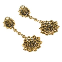 Oscar De La Renta Green Crystal Clip On Long Earrings For Women 9 Oscar De La Renta Green Crystal Clip On Long Earrings For Women -Oscar de la Renta Sales Shop luxury women oscar de la rentaslug used accessories p102560 003