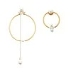 Oscar De La Renta Even Odd Faux Pearl Gold Tone Earrings For Women -Oscar de la Renta Sales Shop luxury women oscar de la rentaslug used accessories p177347 002 scaled