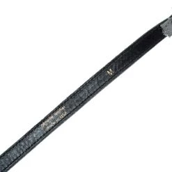 Oscar De La Renta Grey Fabric And Leather Belt One Size For Women -Oscar de la Renta Sales Shop luxury women oscar de la rentaslug used accessories p192869 001