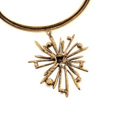 Oscar De La Renta Sunburst Faux Pearl Gold Tone Pendant Necklace For Women -Oscar de la Renta Sales Shop luxury women oscar de la rentaslug used accessories p206249 005