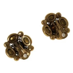Oscar De La Renta Crystal Button Earrings For Women -Oscar de la Renta Sales Shop luxury women oscar de la rentaslug used accessories p24749 004
