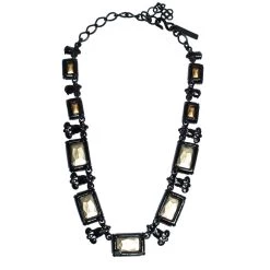 Oscar De La Renta Crystal Studded Ring Earrings & Necklace Set For Women -Oscar de la Renta Sales Shop luxury women oscar de la rentaslug used accessories p290891 004