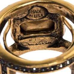 Oscar De La Renta Crystal Studded Ring Earrings & Necklace Set For Women -Oscar de la Renta Sales Shop luxury women oscar de la rentaslug used accessories p290891 009