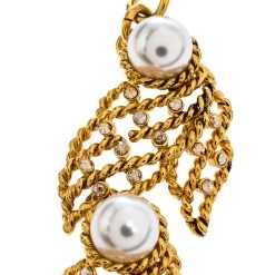Oscar De La Renta Faux Pearl Gold Tone Necklace For Women -Oscar de la Renta Sales Shop luxury women oscar de la rentaslug used accessories p303687 005