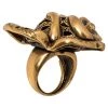Oscar De La Renta Carved Rose Ring Size EU 55 For Women -Oscar de la Renta Sales Shop luxury women oscar de la rentaslug used accessories p350318 003