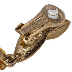 Oscar De La Renta Yellow Marigold Drop Clip On Earrings For Women 12 Oscar De La Renta Yellow Marigold Drop Clip On Earrings For Women -Oscar de la Renta Sales Shop luxury women oscar de la rentaslug used accessories p350320 005