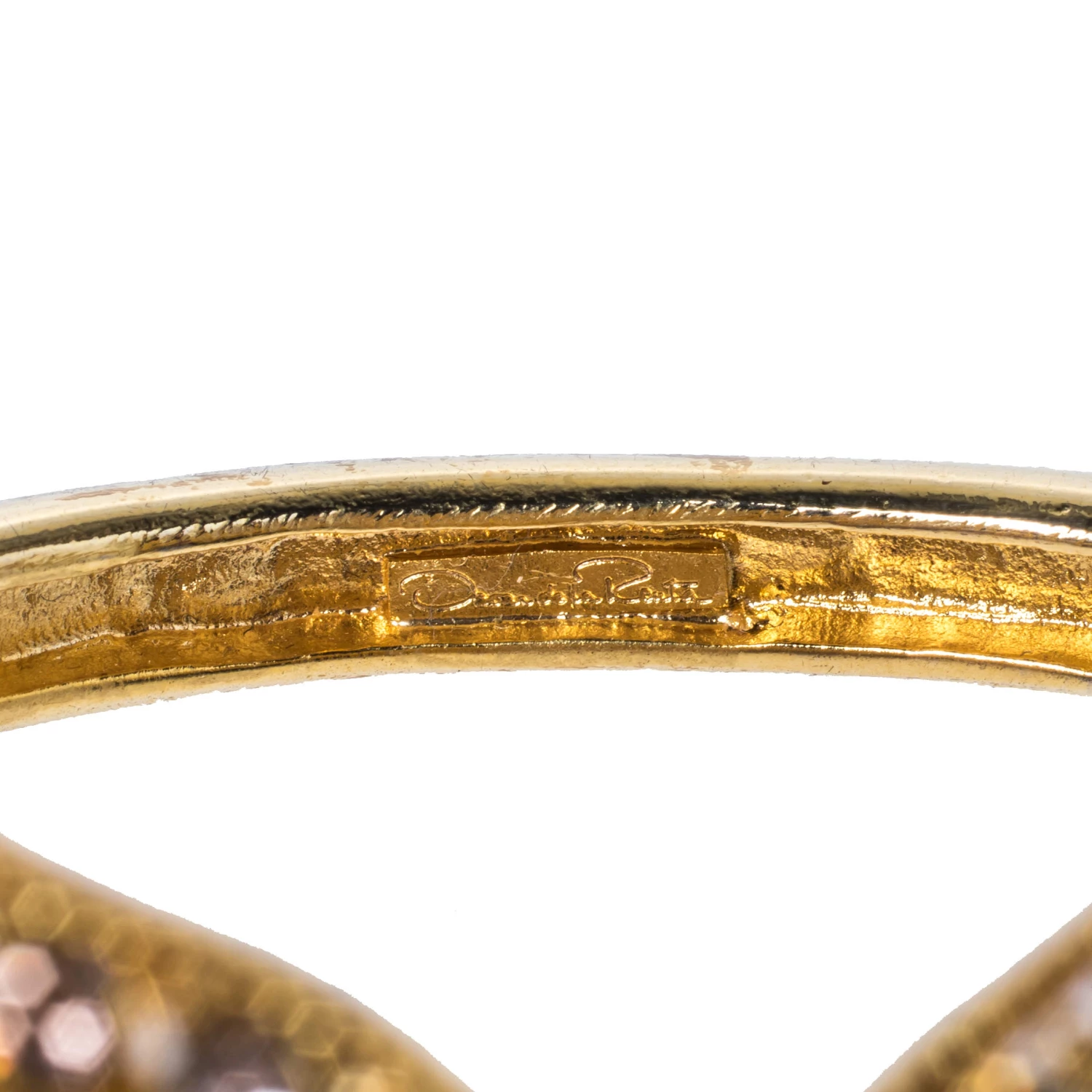 Oscar De La Renta Crystal Embedded Gold Tone Starfish Bracelet For Women 9 Oscar De La Renta Crystal Embedded Gold Tone Starfish Bracelet For Women - Image 7