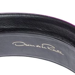 Oscar De La Renta Purple Satin Waist Belt Large For Women 14 Oscar De La Renta Purple Satin Waist Belt Large For Women -Oscar de la Renta Sales Shop luxury women oscar de la rentaslug used accessories p373601 006