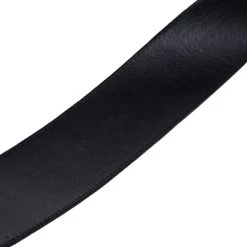 Oscar De La Renta Black Patent Leather Double Buckle Waist Belt M For Women -Oscar de la Renta Sales Shop luxury women oscar de la rentaslug used accessories p389815 002