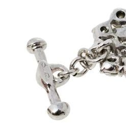 Oscar De La Renta Floral Crystal Silver Tone Toggle Bracelet For Women 10 Oscar De La Renta Floral Crystal Silver Tone Toggle Bracelet For Women -Oscar de la Renta Sales Shop luxury women oscar de la rentaslug used accessories p470356 002