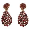 Oscar De La Renta Red Crystal Tear Drop Clip Earrings For Women 1 Oscar De La Renta Red Crystal Tear Drop Clip Earrings For Women -Oscar de la Renta Sales Shop luxury women oscar de la rentaslug used accessories p48391 001