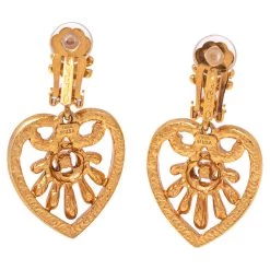 Oscar De La Renta Crystal Embellished Heart Drop Earrings For Women 11 Oscar De La Renta Crystal Embellished Heart Drop Earrings For Women -Oscar de la Renta Sales Shop luxury women oscar de la rentaslug used accessories p525194 001