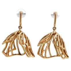 Oscar De La Renta Gold Tone Impatiens Drop Earrings For Women 10 Oscar De La Renta Gold Tone Impatiens Drop Earrings For Women -Oscar de la Renta Sales Shop luxury women oscar de la rentaslug used accessories p565893 003