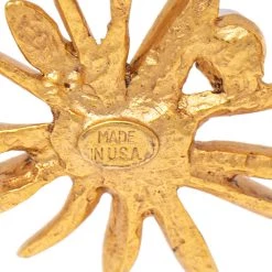 Oscar De La Renta Classic Faux Pearl Gold Tone Metal Starburst Drop Earrings For Women 14 Oscar De La Renta Classic Faux Pearl Gold Tone Metal Starburst Drop Earrings For Women -Oscar de la Renta Sales Shop luxury women oscar de la rentaslug used accessories p614806 007