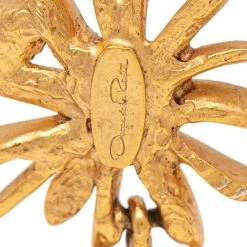 Oscar De La Renta Classic Faux Pearl Gold Tone Metal Starburst Drop Earrings For Women 13 Oscar De La Renta Classic Faux Pearl Gold Tone Metal Starburst Drop Earrings For Women -Oscar de la Renta Sales Shop luxury women oscar de la rentaslug used accessories p614806 008