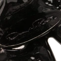 Oscar De La Renta Faux Pearl Black Enamel Flower Ring Size 53 For Women -Oscar de la Renta Sales Shop luxury women oscar de la rentaslug used accessories p79419 004