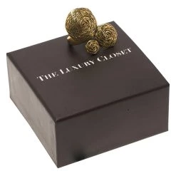 Oscar De La Renta Circular Swirls Gold Tone Ring Size 56 For Women 11 Oscar De La Renta Circular Swirls Gold Tone Ring Size 56 For Women -Oscar de la Renta Sales Shop luxury women oscar de la rentaslug used accessories p79422 0005