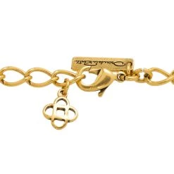 Oscar De La Renta Green Crystal Feather Necklace For Women -Oscar de la Renta Sales Shop luxury women oscar de la rentaslug used accessories p82251 003