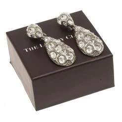 Oscar De La Renta Crystal Drop Clip-on Earrings For Women -Oscar de la Renta Sales Shop luxury women oscar de la rentaslug used accessories p82263 005