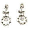 Oscar De La Renta Bow Drop Crystal Clip-On Earrings For Women -Oscar de la Renta Sales Shop luxury women oscar de la rentaslug used accessories p82333 0001 1