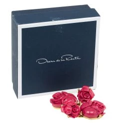 Oscar De La Renta Double Rose Red Amaranth Clip-On Earrings For Women 13 Oscar De La Renta Double Rose Red Amaranth Clip-On Earrings For Women -Oscar de la Renta Sales Shop luxury women oscar de la rentaslug used accessories p82912 006