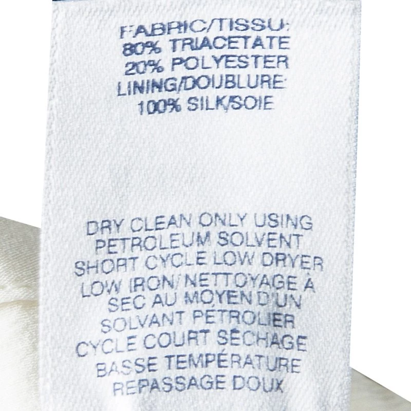 Oscar De La Renta Cream Textured Sleeveless Dress S For Women 8 Oscar De La Renta Cream Textured Sleeveless Dress S For Women - Image 6