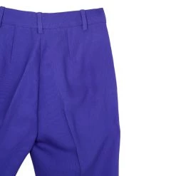 Oscar De La Renta Purple Wool Tapered Trousers S For Women -Oscar de la Renta Sales Shop luxury women oscar de la rentaslug used clothes p10894 0013