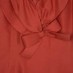 Oscar De La Renta Red Silk Bow Top S For Women 21 Oscar De La Renta Red Silk Bow Top S For Women -Oscar de la Renta Sales Shop luxury women oscar de la rentaslug used clothes p10909 009