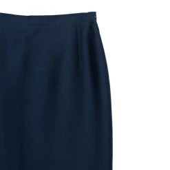 Oscar De La Renta Navy High Waist Skirt M For Women -Oscar de la Renta Sales Shop luxury women oscar de la rentaslug used clothes p10913 006