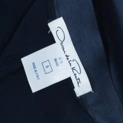 Oscar De La Renta Navy High Waist Skirt M For Women -Oscar de la Renta Sales Shop luxury women oscar de la rentaslug used clothes p10913 012