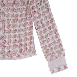 Oscar De La Renta Peach Tweed Skirt Suit M For Women -Oscar de la Renta Sales Shop luxury women oscar de la rentaslug used clothes p10916 011